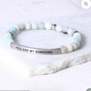 Inspiration Co You Are My Sunshine Amazonite Bracelet
